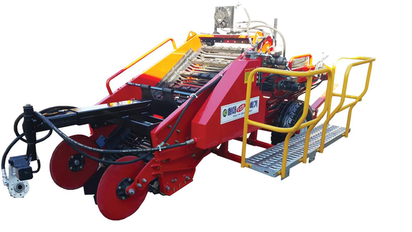 수집형 감자 수확기