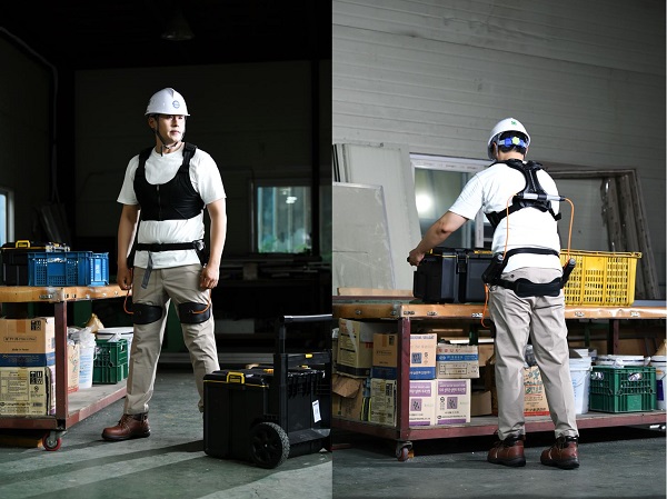 엔젤로보틱스의 작업자용 웨어러블 슈트, 엔젤X