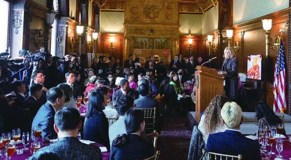 미국 김치의 날 기념행사 진행 모습. 