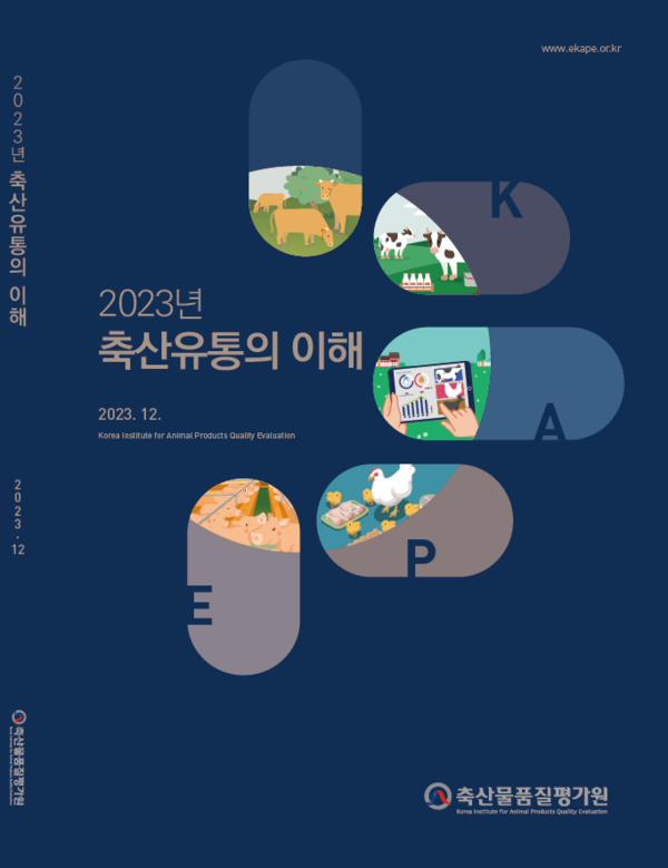 사진은 축산물품질평가원이 지난해 12월 발간한 책자 표지.