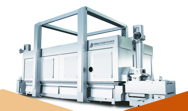 스파이럴 쿡 앤 오븐 설비(사진 위