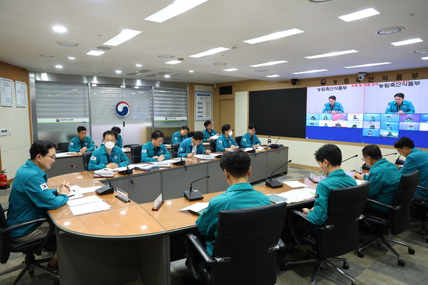 [자료사진] 지난 8월 말 중수본 회의 모습.