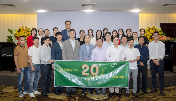 다비육종 베트남사업부 설립 20주년 기념 행사 모습.