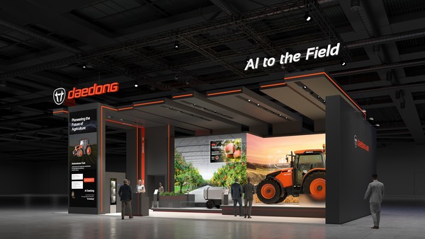 CES 2025 대동 부스 조감도