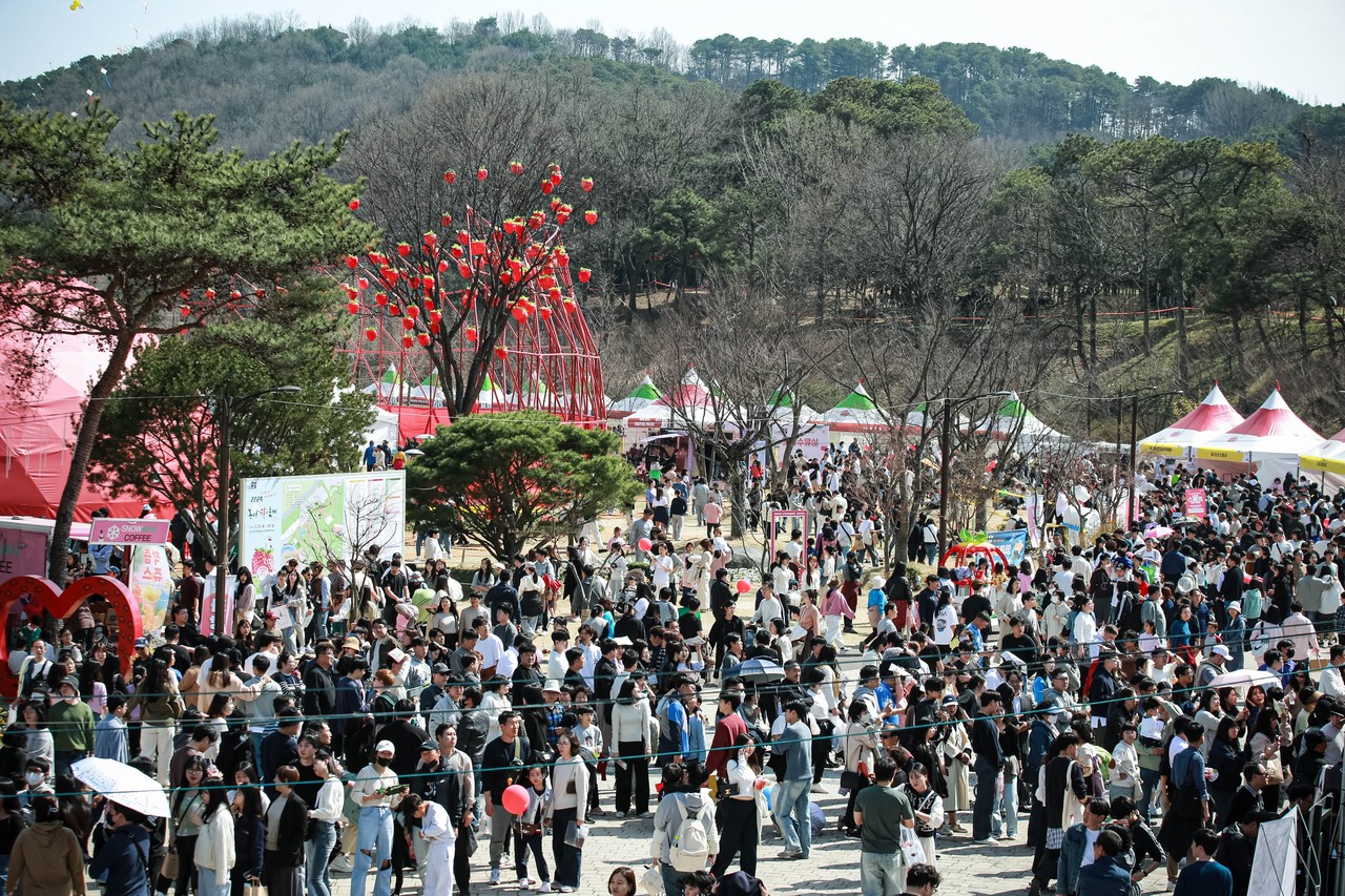 논산딸기축제, 세계를 잇다...헬기 탑승부터 특별한 딸기 메뉴까지