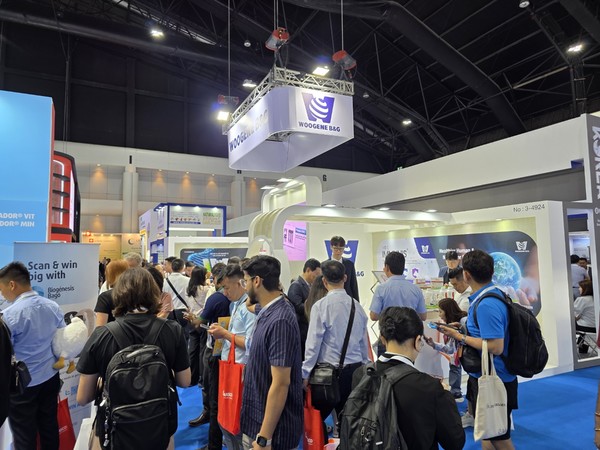 개별 부스를 꾸민 우진비앤지.