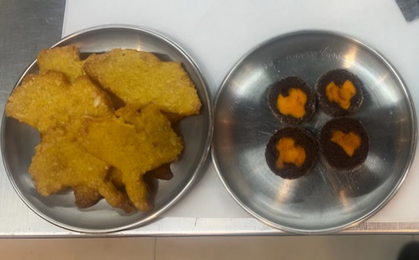  ‘은행잎 라이스 전병’과 ‘맑은 쌀 은행잎 초코 사브레’ 