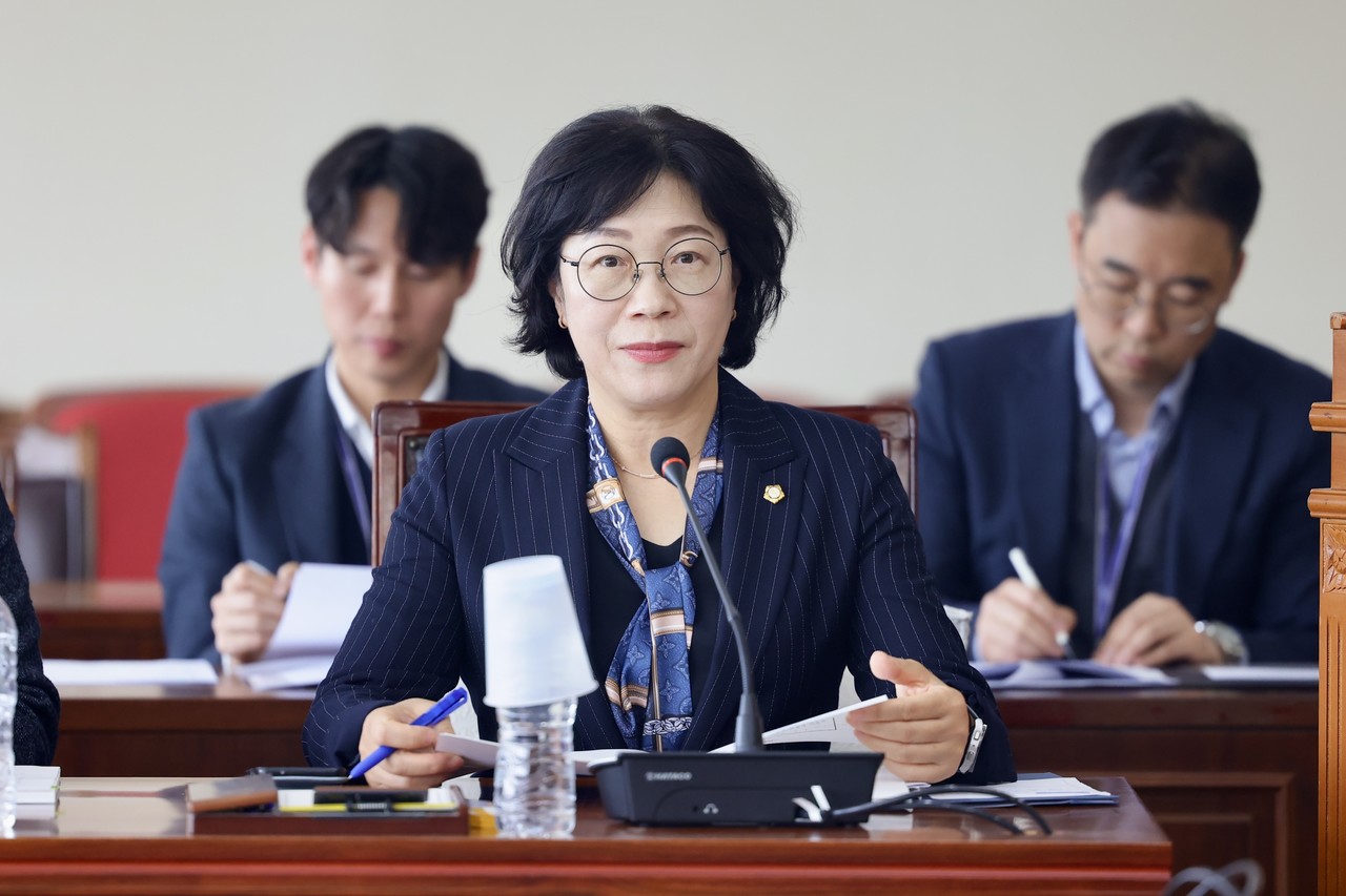 김명숙 천안시의원(민주당, 건설도시위원회)