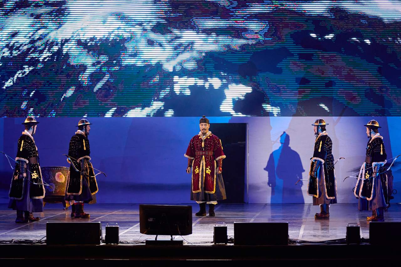 뮤지컬 배우 양준모가 열연한 뮤지컬 ‘성웅’