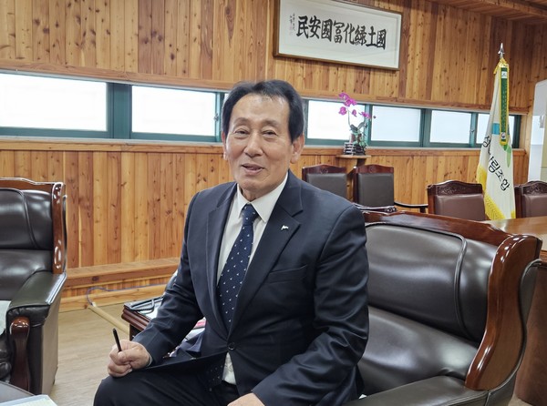 정규흠 음성군산림조합 조합장