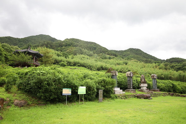 하동 화개면 차 시배지. 이곳에서 한 해 차의 풍년을 기원하는 풍다제를 지내기도 한다.