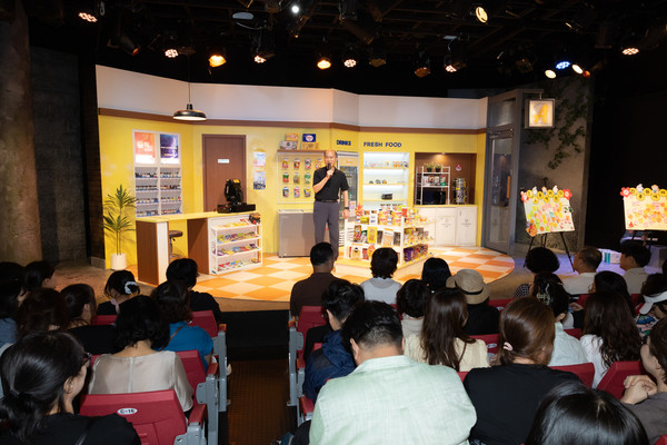 최창수 경기도농수산진흥원장이 간담회를 진행하고 있다.