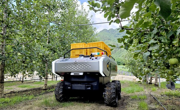    대동로보틱스 음성인식 운반로봇 현장 시연 