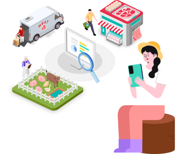 축산물품질평가원은 오는 11월까지 축산물 유통업체를 대상으로 축산물이력제 이행 수준 자율점검 서비스인 ‘미트체크’를 시범 운영한다.
