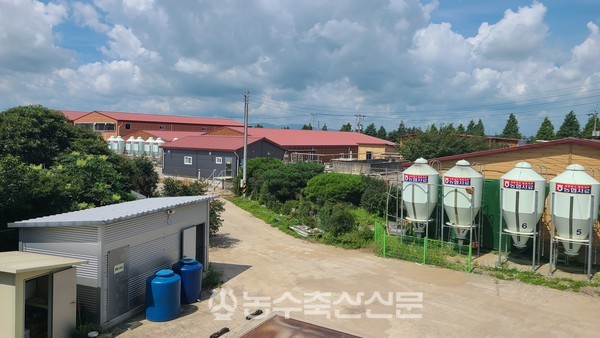 무송농장 전경.