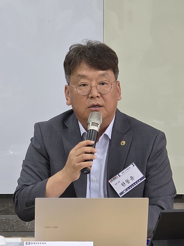 기호 3번 한동윤 후보.