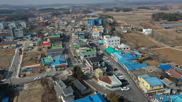 신평면 전체 전경