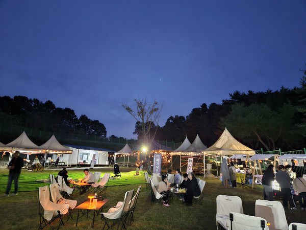 2회 반촌리 별빛 플리마켓 행사 장면