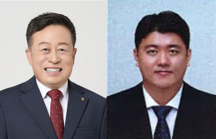 (왼쪽부터)박노춘 예산중앙농협 조합장, 이동희 예산청년영농조합법인 대표