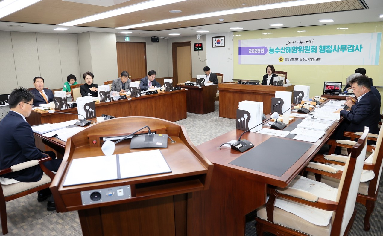 제362회 정례회 농수산해양위원회 행정사무감사 현장