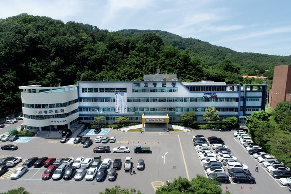 고령군청 전경