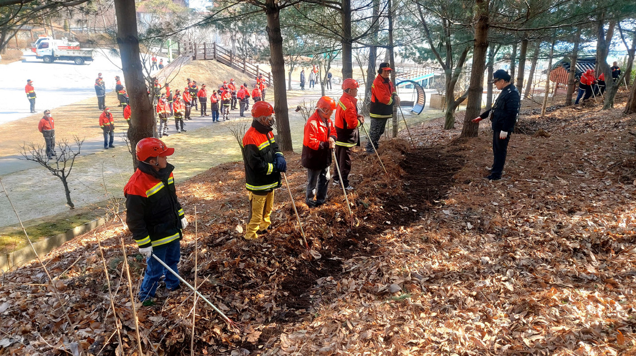 산불예방 교육 (자료사진)