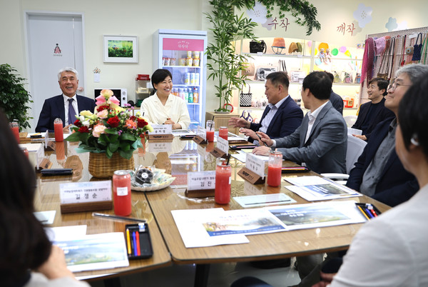 간담회 모습.&nbsp;[농림축산식품부 제공]