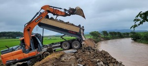 서산시, 집중호우 피해 '하천 응급 복구 총력' - 뉴스 썸네일 이미지